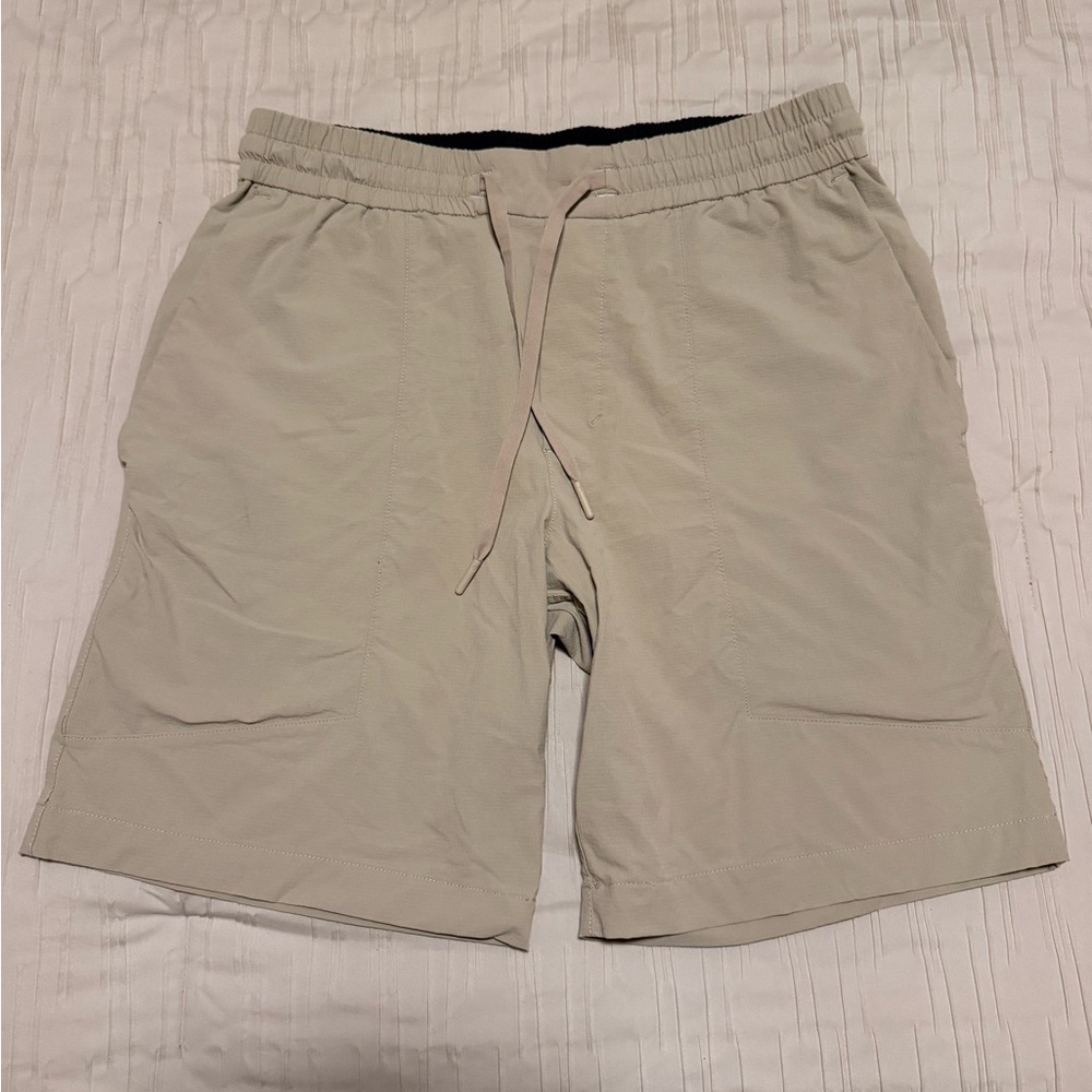 lululemon athletica Beige Athletic Shorts